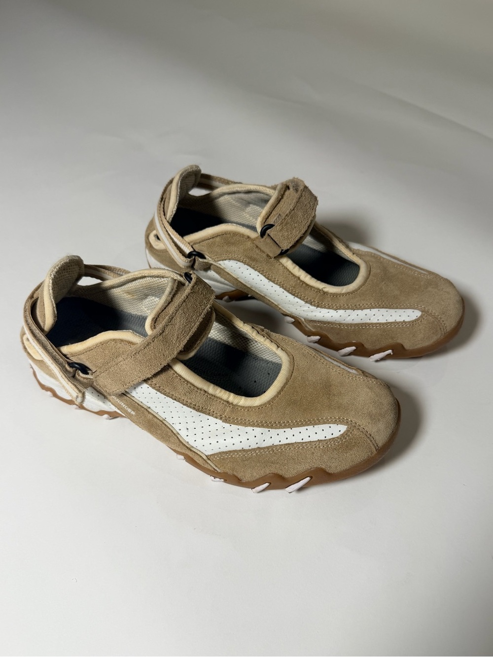 Allrounder by Mephisto Niro Tan Suede Mary Jane Sneakers US 9 Y2K